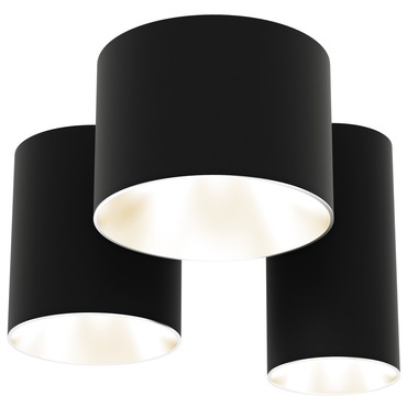 Tuba Ceiling Flush Light | tossB at Lightology Tuba Ceiling Flush Light
