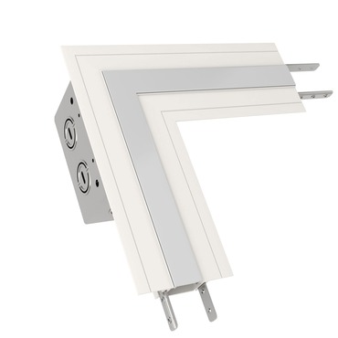 TruLine 1A L-Picture Frame Dual Feed Power Connector 