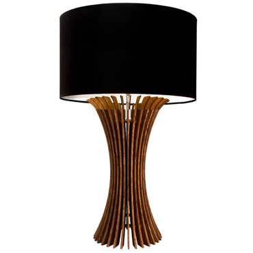 Stecche Di Legno Curve Table Lamp - Floor Model