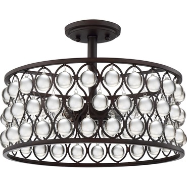 Alexandria Ceiling Semi Flush Light