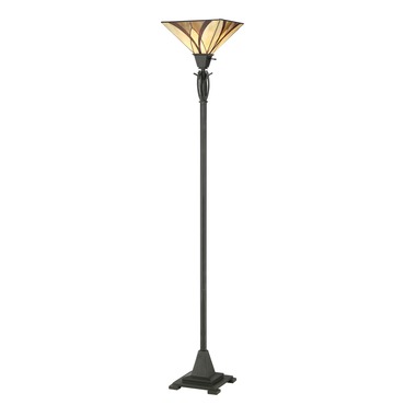 Asheville Torchiere Floor Lamp | Quoizel at Lightology Asheville Torchiere Floor Lamp