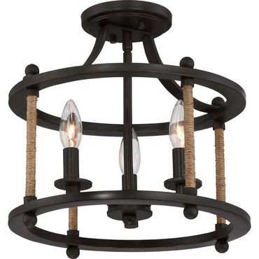 Frontier Ceiling Semi Flush Light