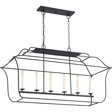 Gallery Island Light | Quoizel at Lightology Gallery Island Light
