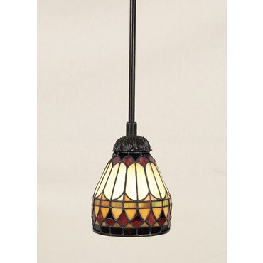 Tiffany 1541 Mini Pendant | Quoizel at Lightology Tiffany 1541 Mini Pendant