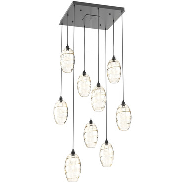 Ellisse Square Multi Light Pendant | Hammerton Studio at Lightology Ellisse Square Multi Light Pendant