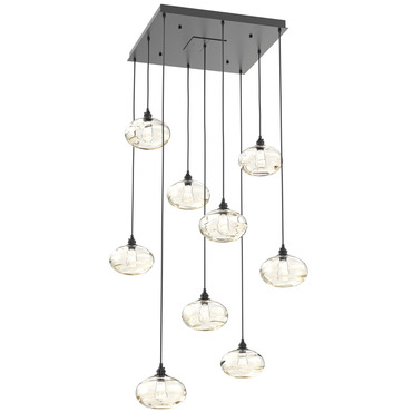 Coppa Square Multi Light Pendant | Hammerton Studio at Lightology Coppa Square Multi Light Pendant