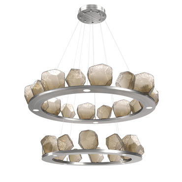 Gem Two Ring Chandelier