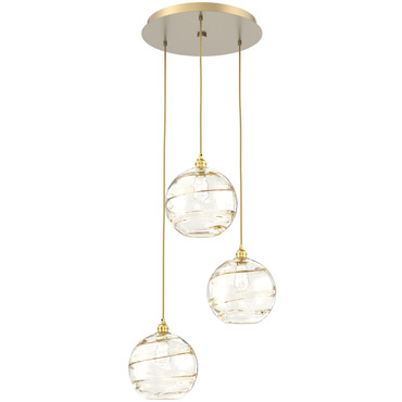 Terra Round Multi Light Pendant | Hammerton Studio at Lightology Terra Round Multi Light Pendant