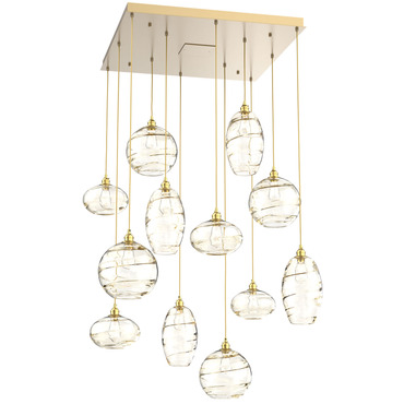 Misto Square Multi Light Pendant | Hammerton Studio at Lightology Misto Square Multi Light Pendant