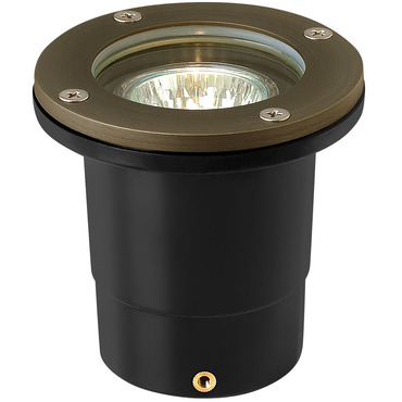 Hardy Island 12V Flat Top Well Light | Hinkley Lighting at Lightology Hardy Island 12V Flat Top Well Light