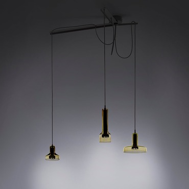 Stablight Triple Pendant | Danese Milano at Lightology Stablight Triple Pendant