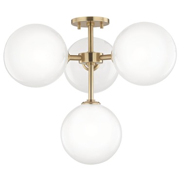 Ashleigh Semi Flush Ceiling Light