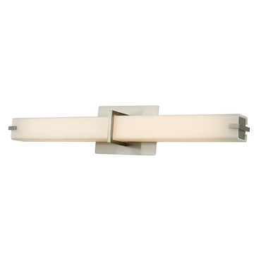 Squire Square LED Bathroom Vanity Light | Abra Lighting at Lightology Squire Square LED Bathroom Vanity Light