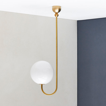 Single Angle Ceiling Light | Michael Anastassiades at Lightology Single Angle Ceiling Light