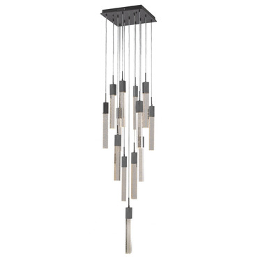Glacier Square Multi Light Pendant | Avenue Lighting at Lightology Glacier Square Multi Light Pendant