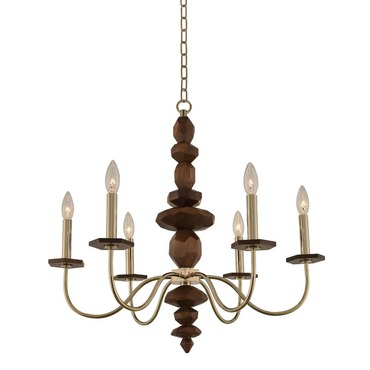 Lassen Chandelier | Kalco at Lightology Lassen Chandelier