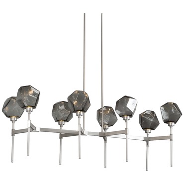Gem Belvedere Linear Chandelier | Hammerton Studio at Lightology Gem Belvedere Linear Chandelier