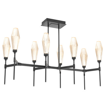 Aalto Linear Belvedere Chandelier | Hammerton Studio at Lightology Aalto Linear Belvedere Chandelier