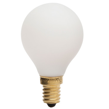 Porcelain I Candelabra Base Globe 3W 120V 2700K 95CRI