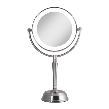 Cordless 1X/10X LED Rechargable USB Vanity Mirror | Zadro at Lightology Cordless 1X/10X LED Rechargable USB Vanity Mirror