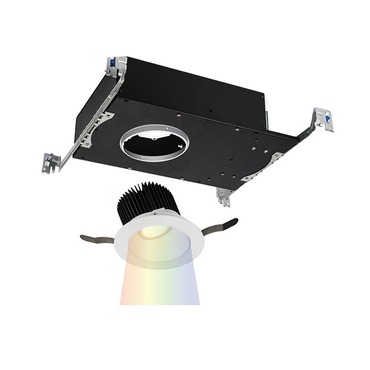 Aether 3.5 inch Round Color Changing Wall Wash Trim / Housing | WAC Lighting at Lightology Aether 3.5 inch Round Color Changing Wall Wash Trim / Housing