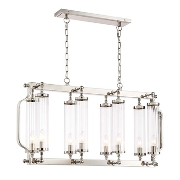 Regis Linear Island Chandelier | Zeev Lighting at Lightology Regis Linear Island Chandelier