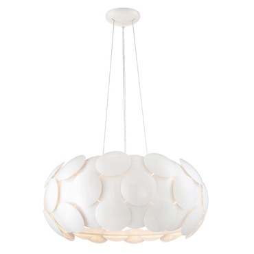 Crown White Pendant