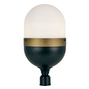 Capsule Outdoor Post Mount | Crystorama at Lightology Capsule Outdoor Post Mount