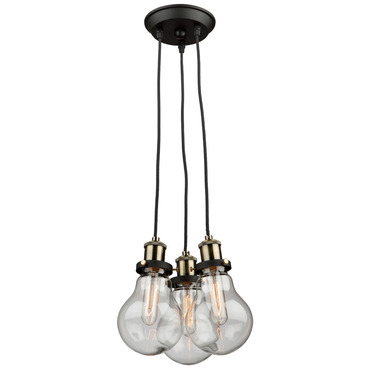 Edison Vintage Multi Light Chandelier | Artcraft at Lightology Edison Vintage Multi Light Chandelier