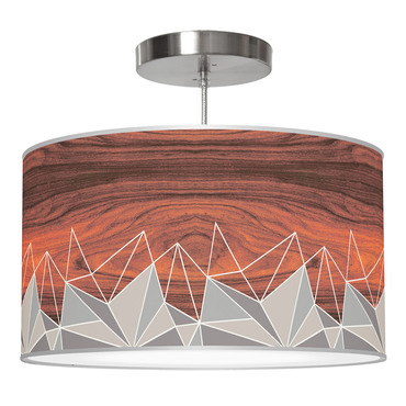 Facet Drum Pendant Facet Drum Pendant
