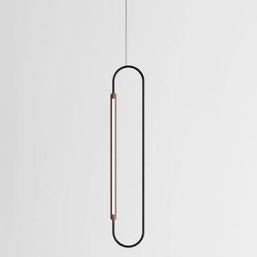 Link Vertical Pendant | hollis+morris at Lightology Link Vertical Pendant
