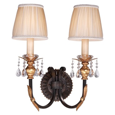 Bella Cristallo Wall Light | Metropolitan Lighting at Lightology Bella Cristallo Wall Light