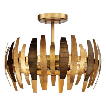 Manitou Semi Flush Ceiling Light | Metropolitan Lighting at Lightology Manitou Semi Flush Ceiling Light