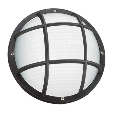 Bayside Round Caged Wall/Ceiling Light | Generation Lighting at Lightology Bayside Round Caged Wall/Ceiling Light