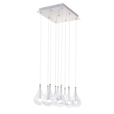 Larmes Square Multi-Light Pendant