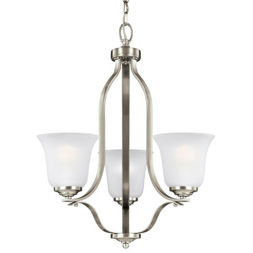 Emmons Chandelier | Generation Lighting at Lightology Emmons Chandelier
