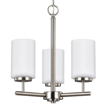Oslo Chandelier | Generation Lighting at Lightology Oslo Chandelier