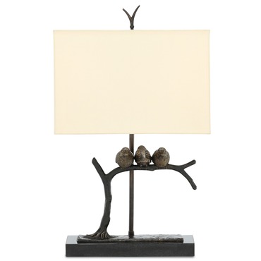 Sparrow Table Lamp | Currey and Company at Lightology Sparrow Table Lamp
