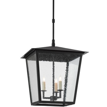 Bening Outdoor Lantern | Currey and Company at Lightology Bening Outdoor Lantern