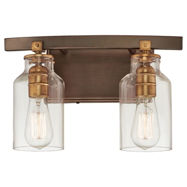 Morrow Bathroom Vanity Light | Minka Lavery at Lightology Morrow Bathroom Vanity Light