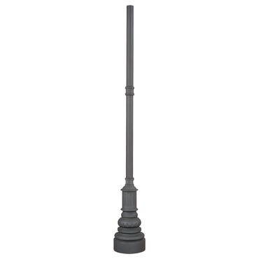 8 Foot Lamp Post with Decorative Base