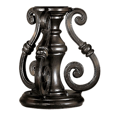 Sand-Cast Scroll Pier Mount