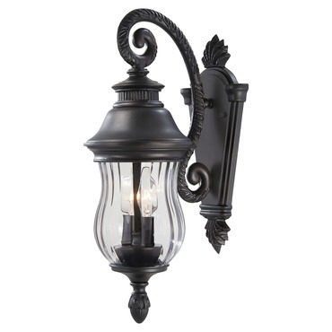 Newport Outdoor Scroll Mount Wall Light