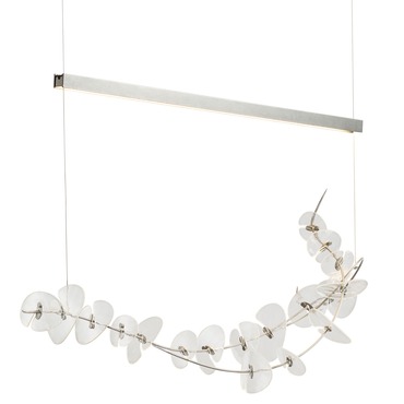Lily Glass Linear Pendant | Hubbardton Forge at Lightology Lily Glass Linear Pendant