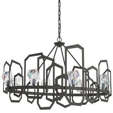 Gatsby Oval Bar Chandelier | Hubbardton Forge at Lightology Gatsby Oval Bar Chandelier