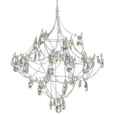 FJ Crystal Galaxy Pendant - Overstock | PureEdge Lighting at Lightology FJ Crystal Galaxy Pendant - Overstock