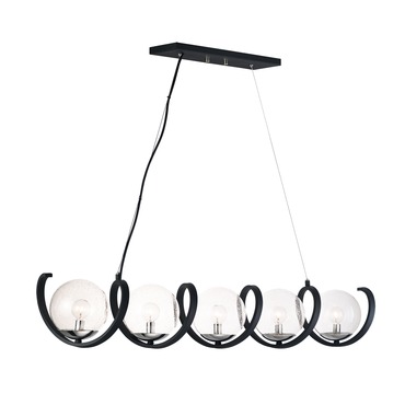Curlicue Linear Pendant | Maxim Lighting at Lightology Curlicue Linear Pendant