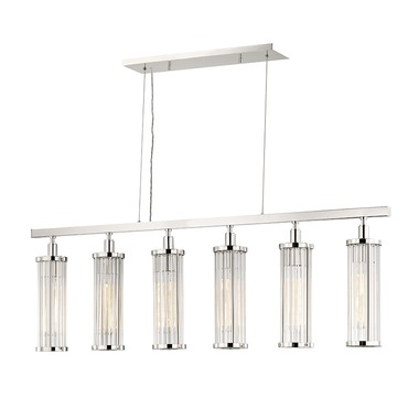 Marley Linear Island Pendant | Hudson Valley Lighting at Lightology Marley Linear Island Pendant
