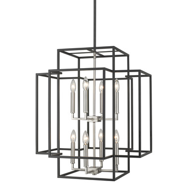 Titania 2 Tiered Chandelier | Z-Lite at Lightology Titania 2 Tiered Chandelier