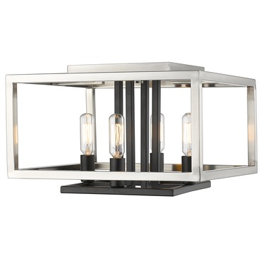 Quadra Ceiling Light | Z-Lite at Lightology Quadra Ceiling Light